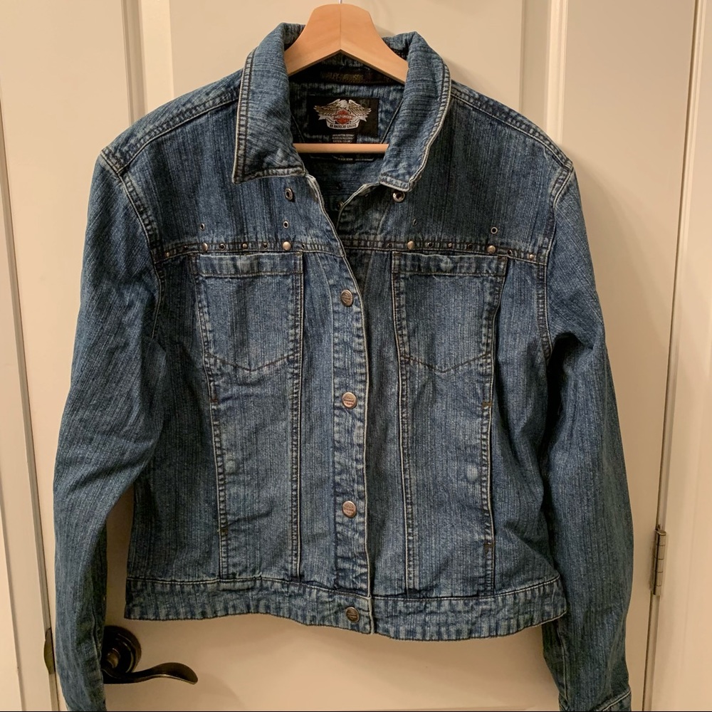 Harley Davidson denim jacket